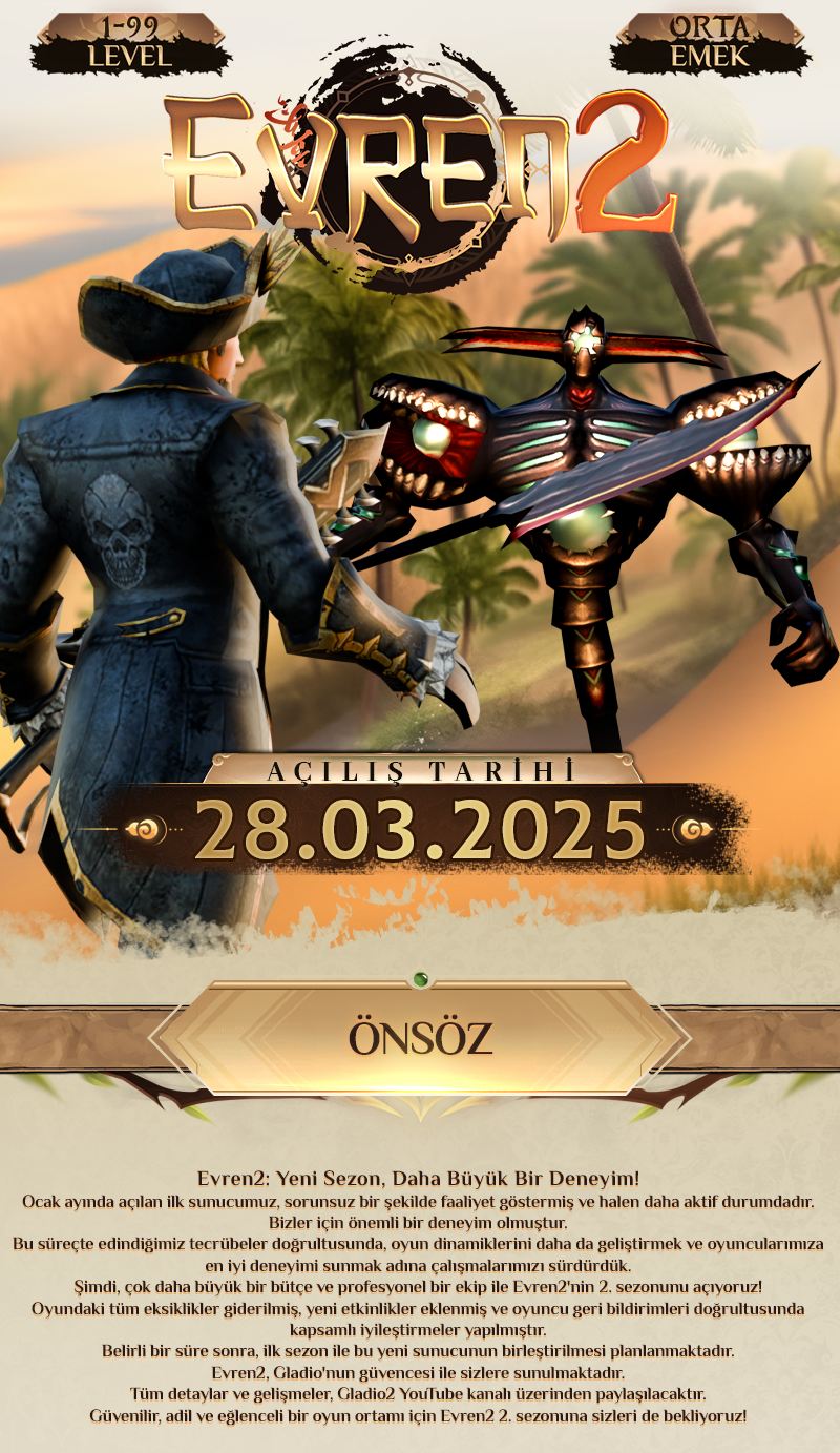 Evren2, Evren2 pvp
