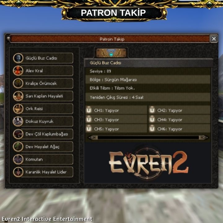 Evren2 Patron Takip Sistemi